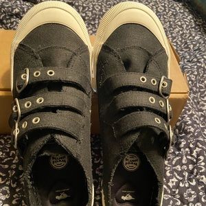 Black Rocketdog slip on shoes. Size 11 worn once.